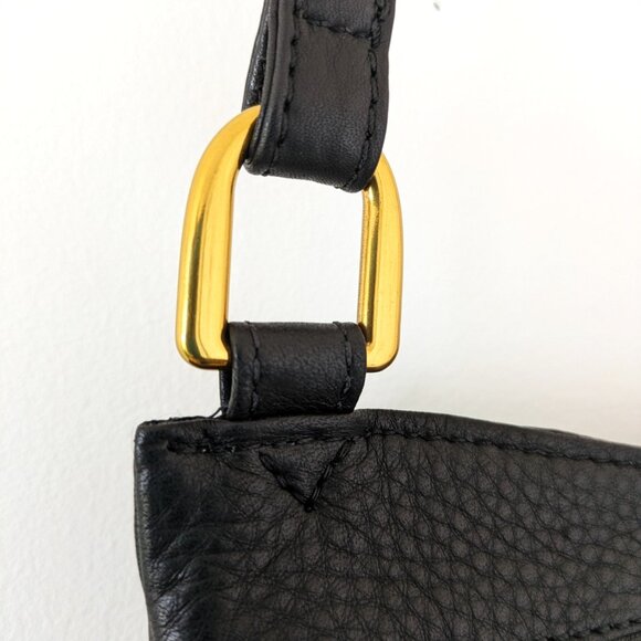 HOBO Cambel Black Crossbody - Pebbled Leather - Picture 14 of 14